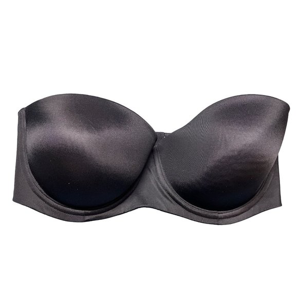 Savage x Fenti Other - Savage x Fenti Womens Strapless Underwire Black Bra Size 36D Straps not included